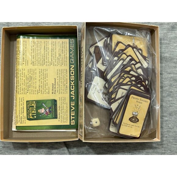 Munchkin Card Game Steve Jackson Games 1st Printing 2014 - Picture 4 of 4